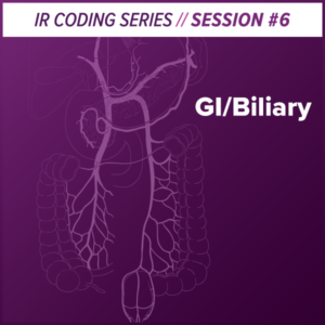 2021 GI/Biliary Interventional Radiology Coding
