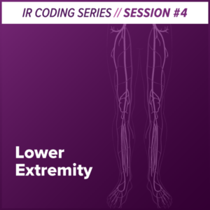 2022 Lower Extremity Interventional Radiology Coding